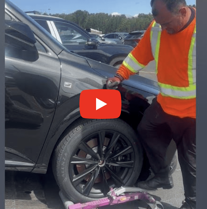 Professional Tire Change in Renton